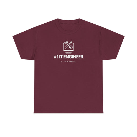#1 IT Engineer - RTFM Apparel - Tech Humor, Programmer, Sysadmin, Funny