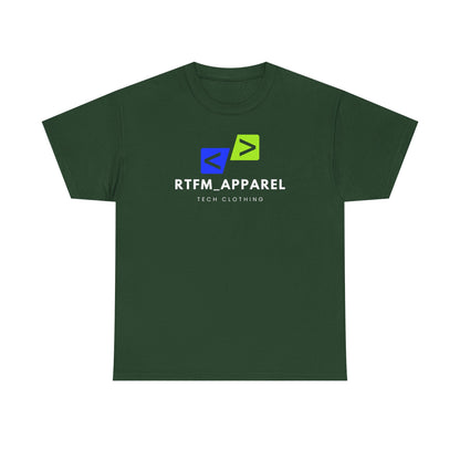 RTFM Apparel Logo Tee – Clean, Bold, Techwear Statement
