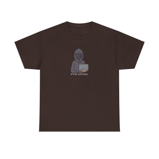 RTFM Apparel Hacker Hoodie Graphic - Tech, IT, Cyber Security Humor Shirt