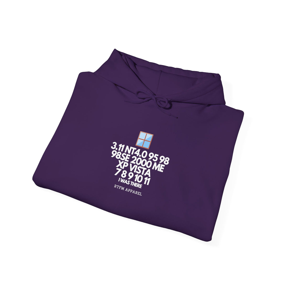 Retro Windows Versions — Hoodie