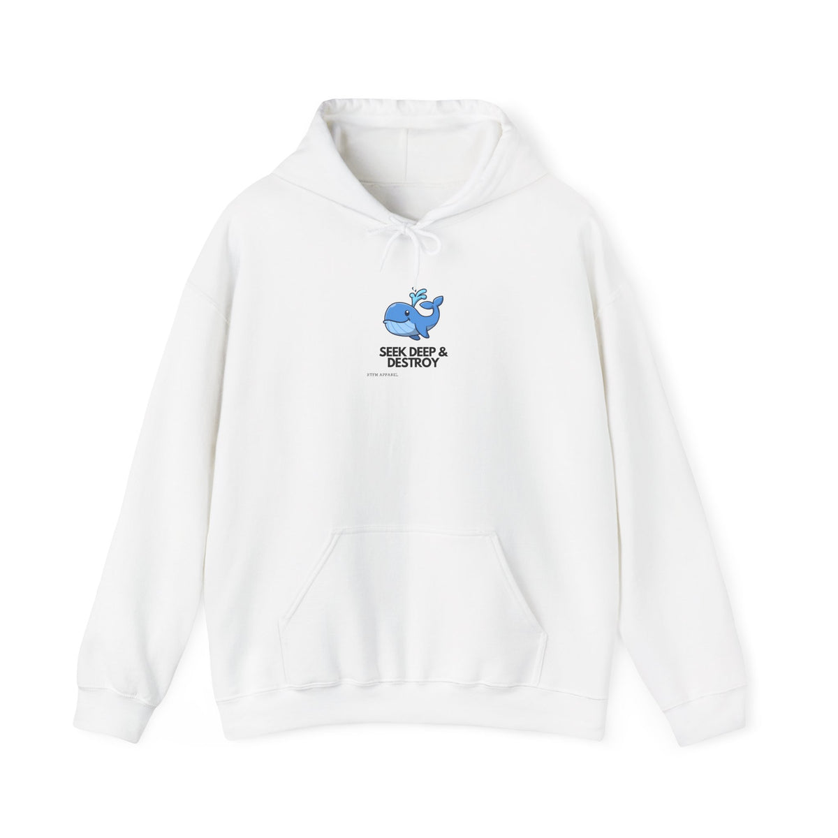 Cozy Whale Docker Humor — DevOps Hoodie