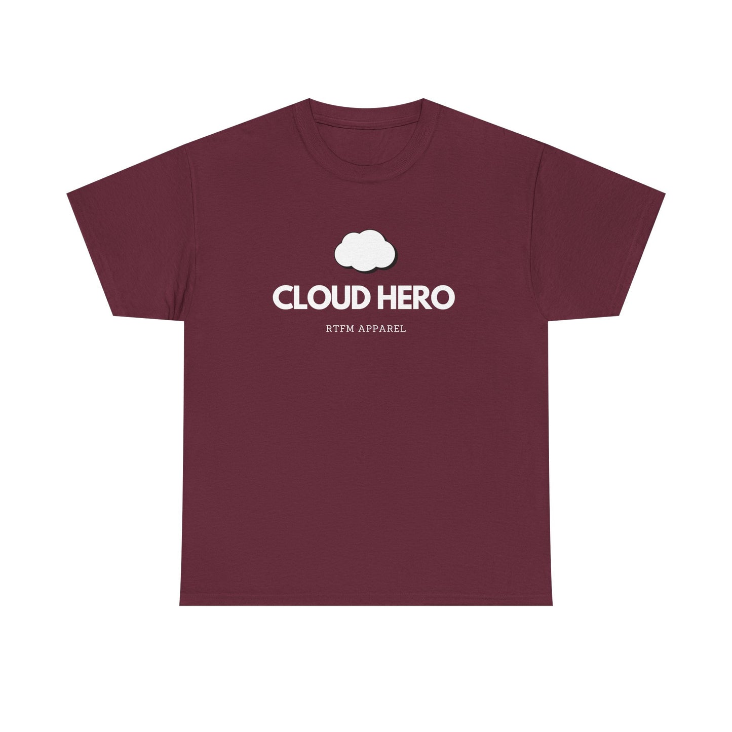Cloud Hero RTFM Apparel - Funny Sysadmin, Cloud Engineer Humor Gift T-Shirt 2025