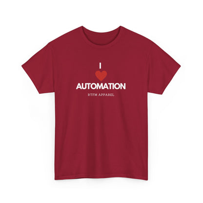 I Love Automation - RTFM Apparel, DevOps Engineer, Tech Humor, IT Professional Gift