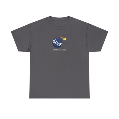 Funny DDOS Bomb Graphic T-Shirt - Cybersecurity, IT, Geek Tech Humor