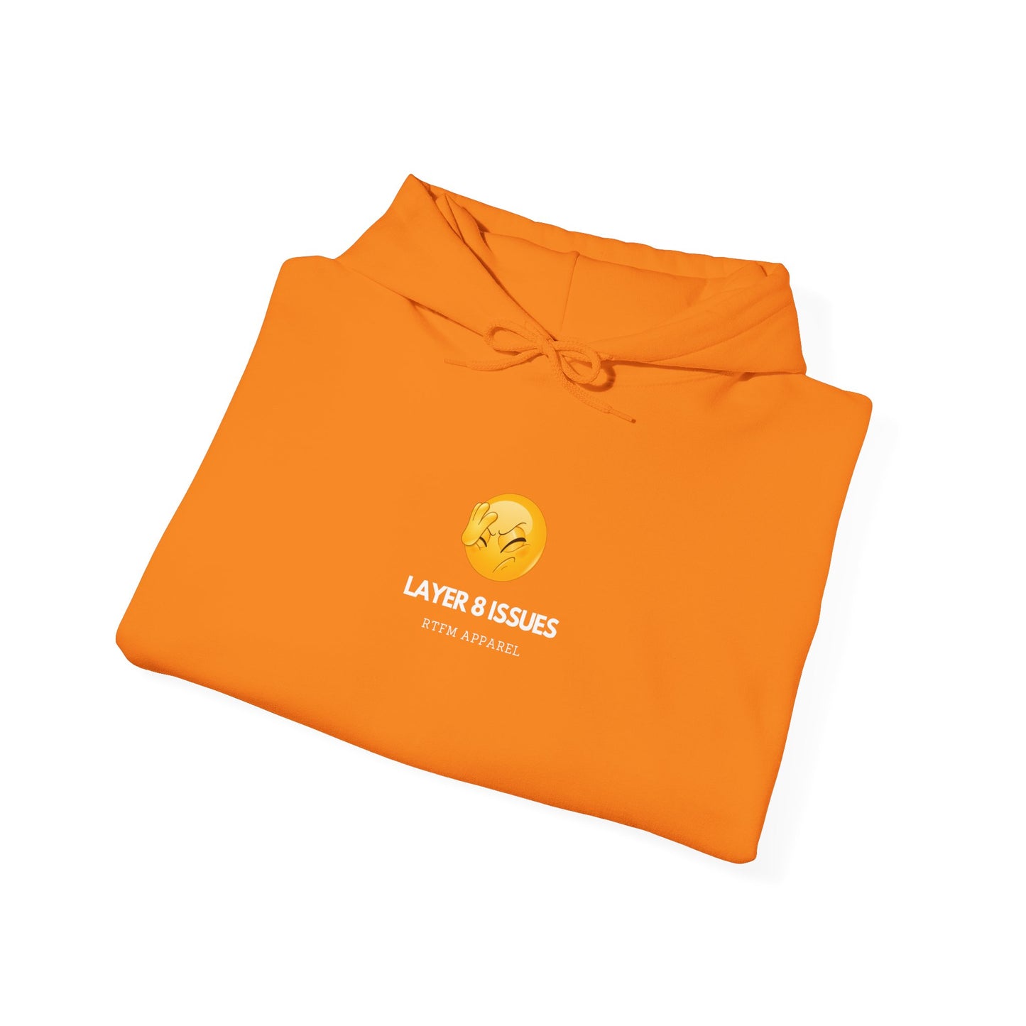 Layer 8 Issues Hoodie - RTFM Apparel, Geek Humor, IT, Techie, Network, Cybersecurity