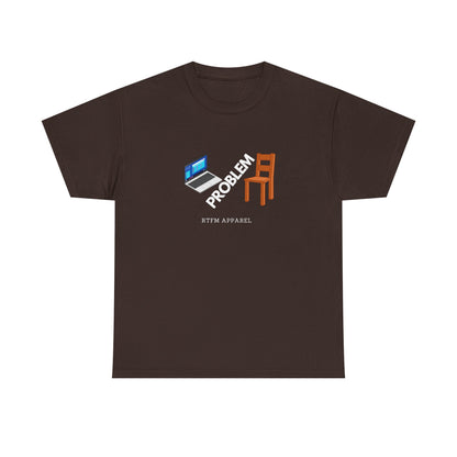Laptop Chair Problem RTFM Apparel - Tech IT Geek Humor