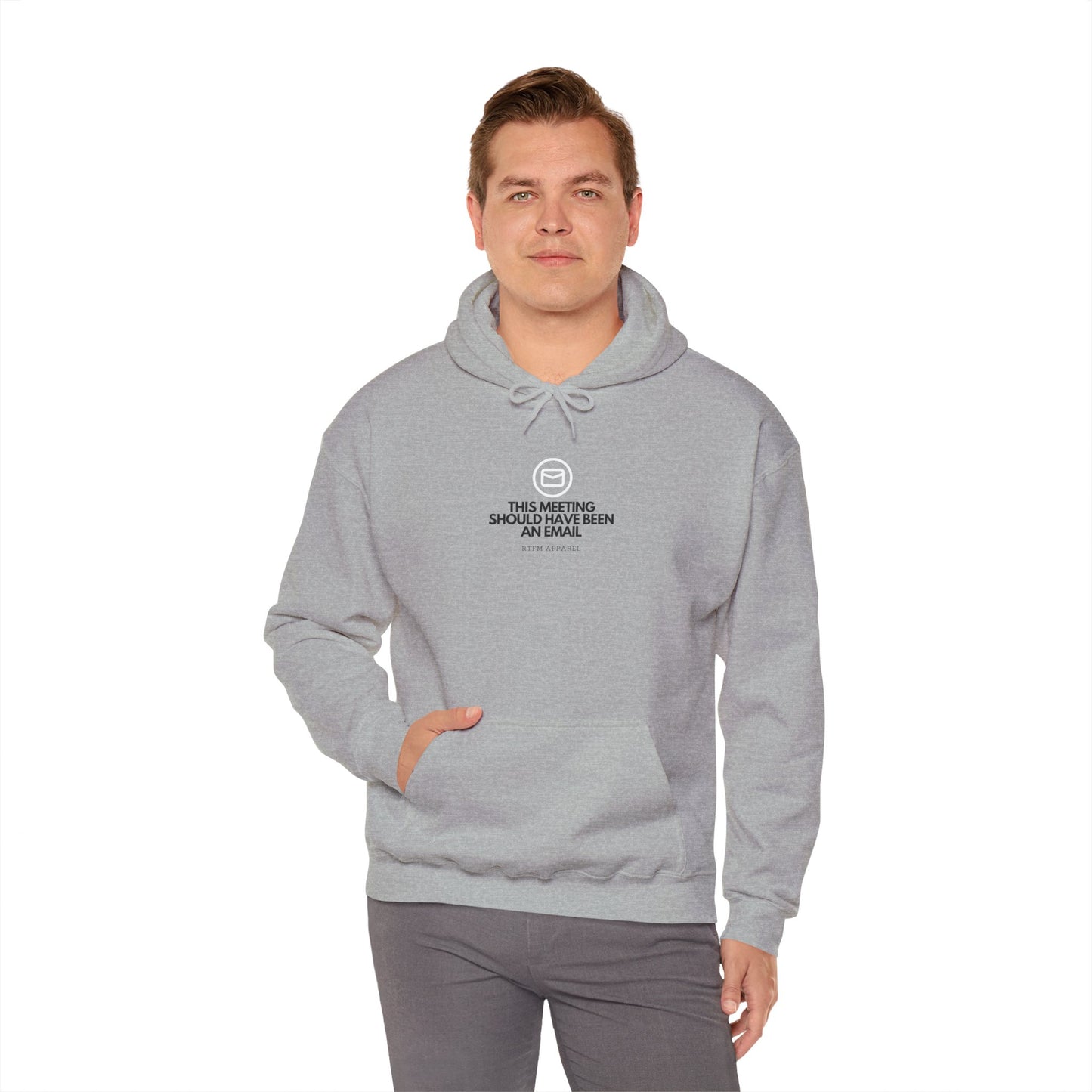 This Meeting Should Have Been An Email - Cozy IT Humor Hoodie, Tech Geek, Sysadmin
