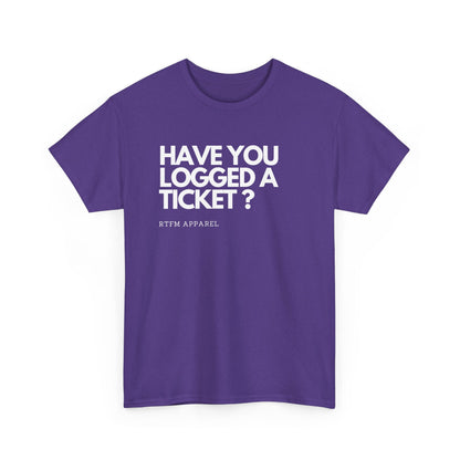 Have You Logged A Ticket? RTFM Apparel Funny Tech IT Sysadmin T-Shirt