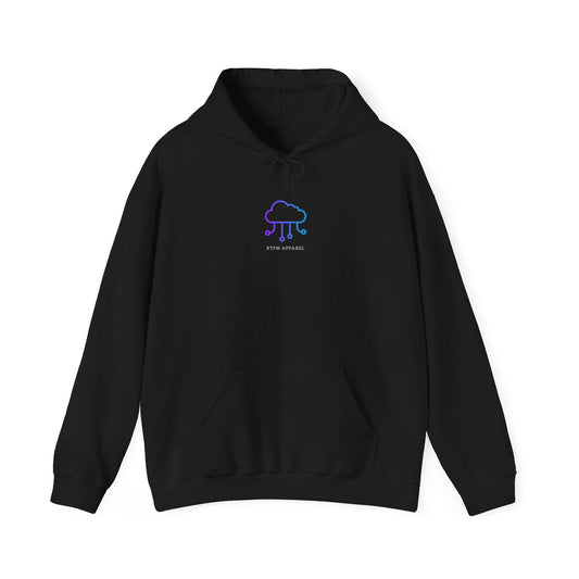 Rtfm Apparel Hoodie - Tech Cloud Design - Developer, Sysadmin, Geek