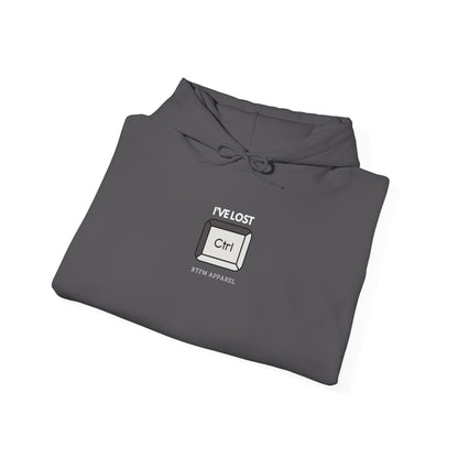 I've Lost Ctrl Hoodie - Tech, IT, Cybersecurity, Geek Humor 2025