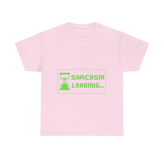 Sarcasm Loading - Tech Humor, IT Joke, Sysadmin, Developer, Funny Geek Tee