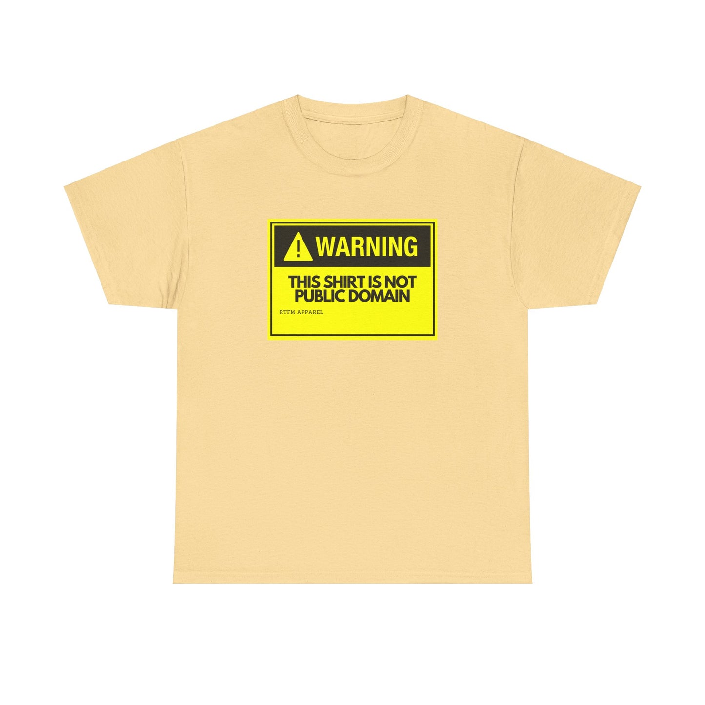 Warning This Shirt Is Not Public Domain Funny Tech Humor