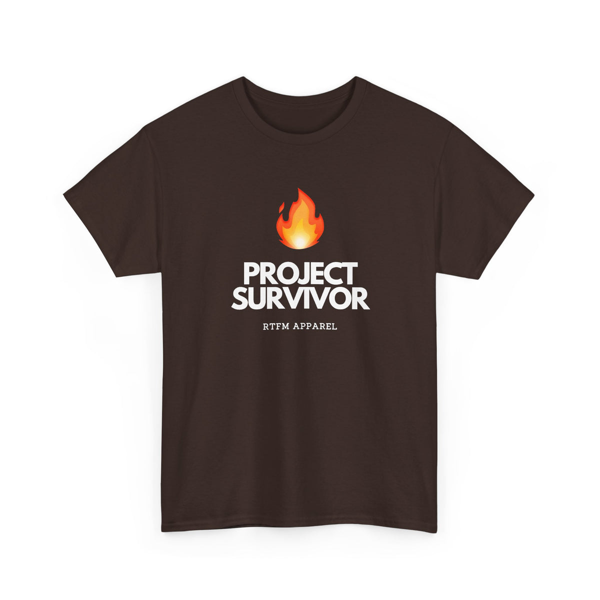 Project Survivor Flame — Tech Tee