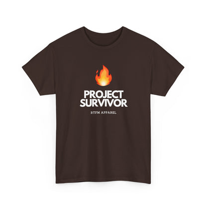 Project Survivor Flame — Tech Tee