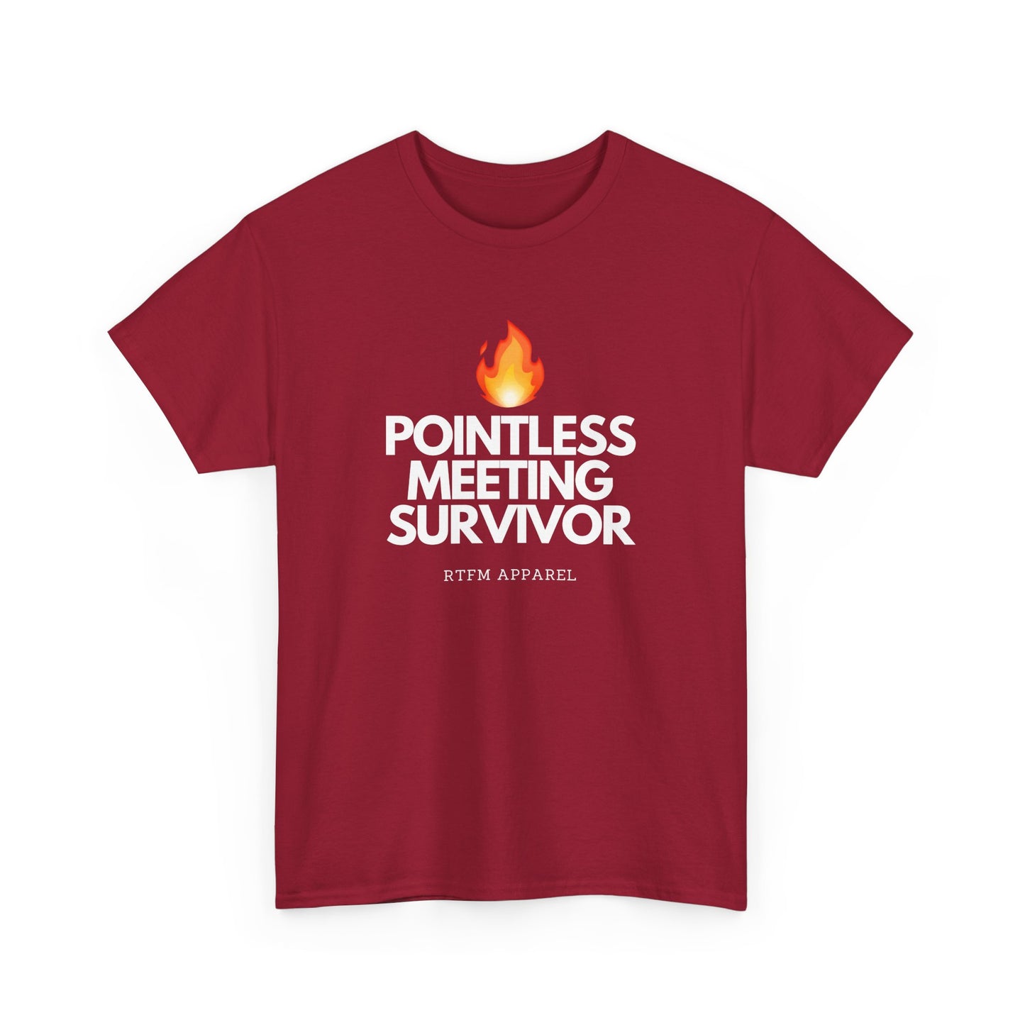 Pointless Meeting Survivor - RTFM, Sysadmin, IT Professional, Tech Humor, Funny Gift