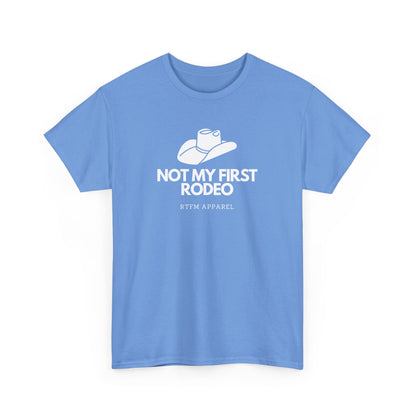 Not My First Rodeo RTFM Apparel Cowboy Hat Tech Geek Humour T-Shirt