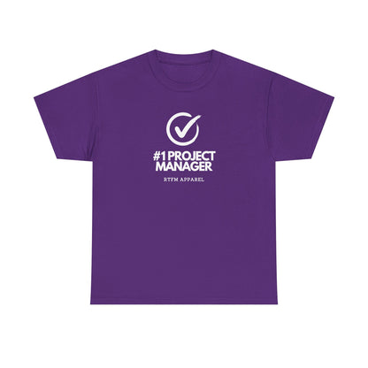 #1 Project Manager Checkmark — Tee