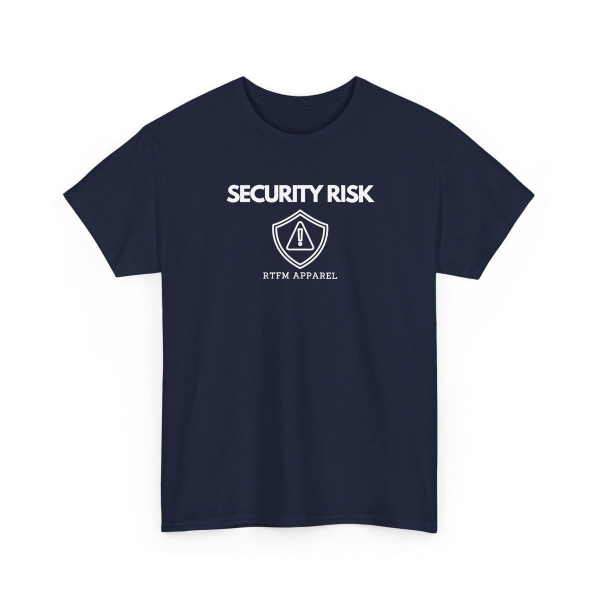 Security Risk — Cybersecurity Tee