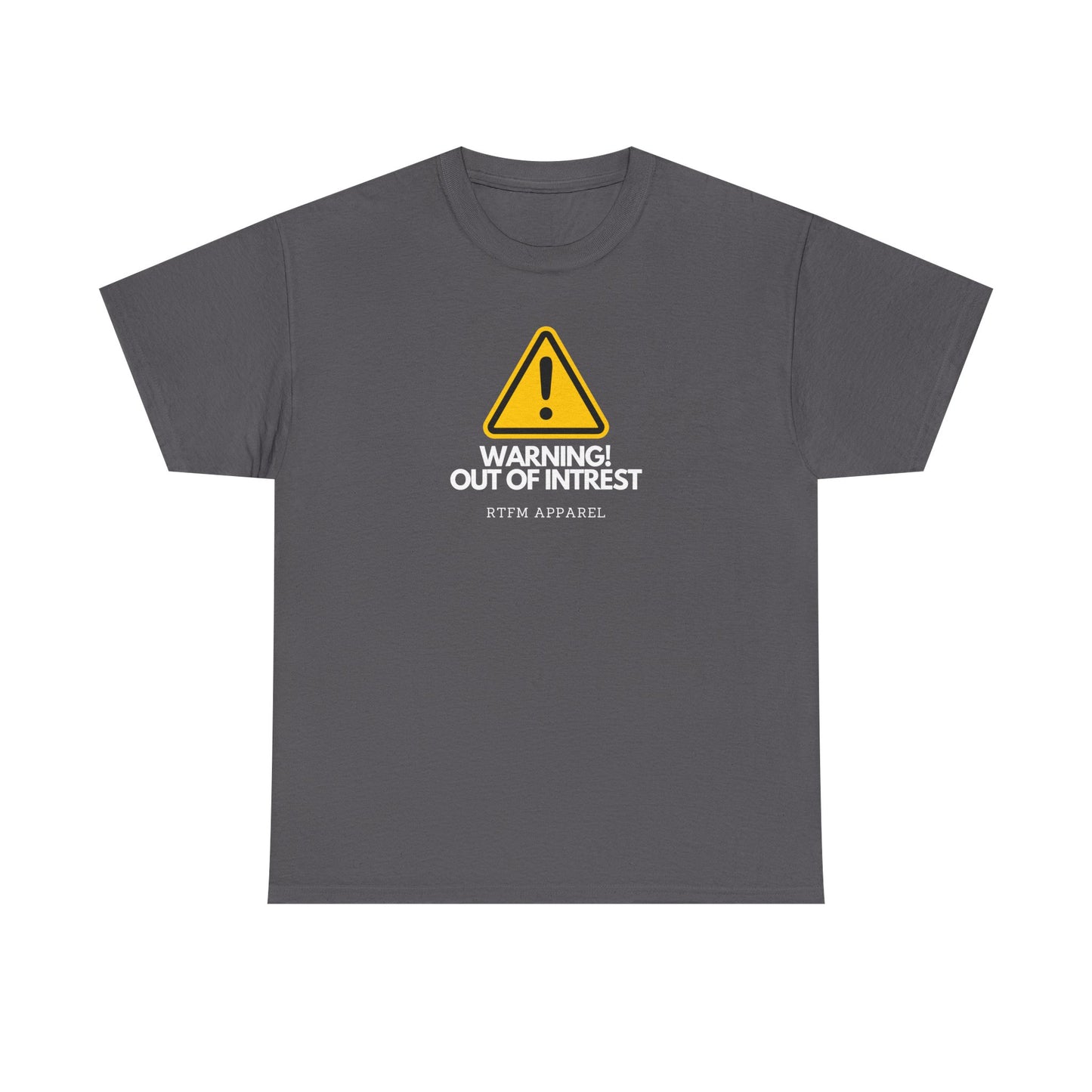 Warning Out Of Interest Funny Tech Humor IT Geek Tshirt For Developers