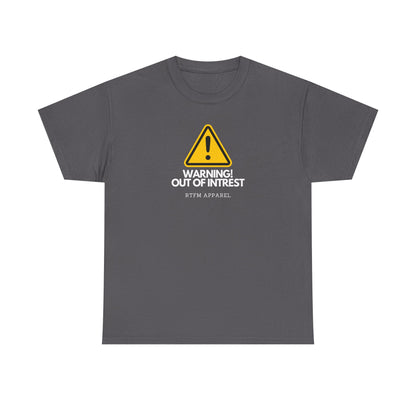 Warning Out Of Interest Funny Tech Humor IT Geek Tshirt For Developers