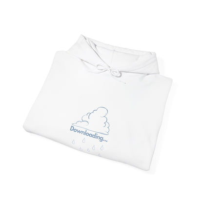 Downloading Cloud Hoodie - Raindrop Geek Chic