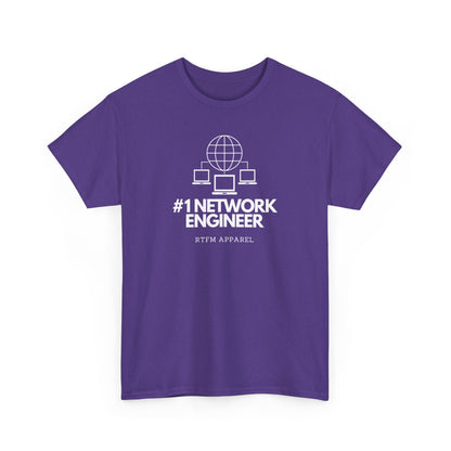 #1 Network Engineer RTFM Apparel - Funny Sysadmin, IT Pro, Network Shirt
