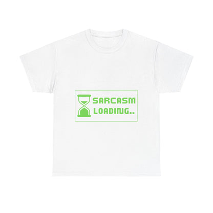 Sarcasm Loading - Tech Humor, IT Joke, Sysadmin, Developer, Funny Geek Tee