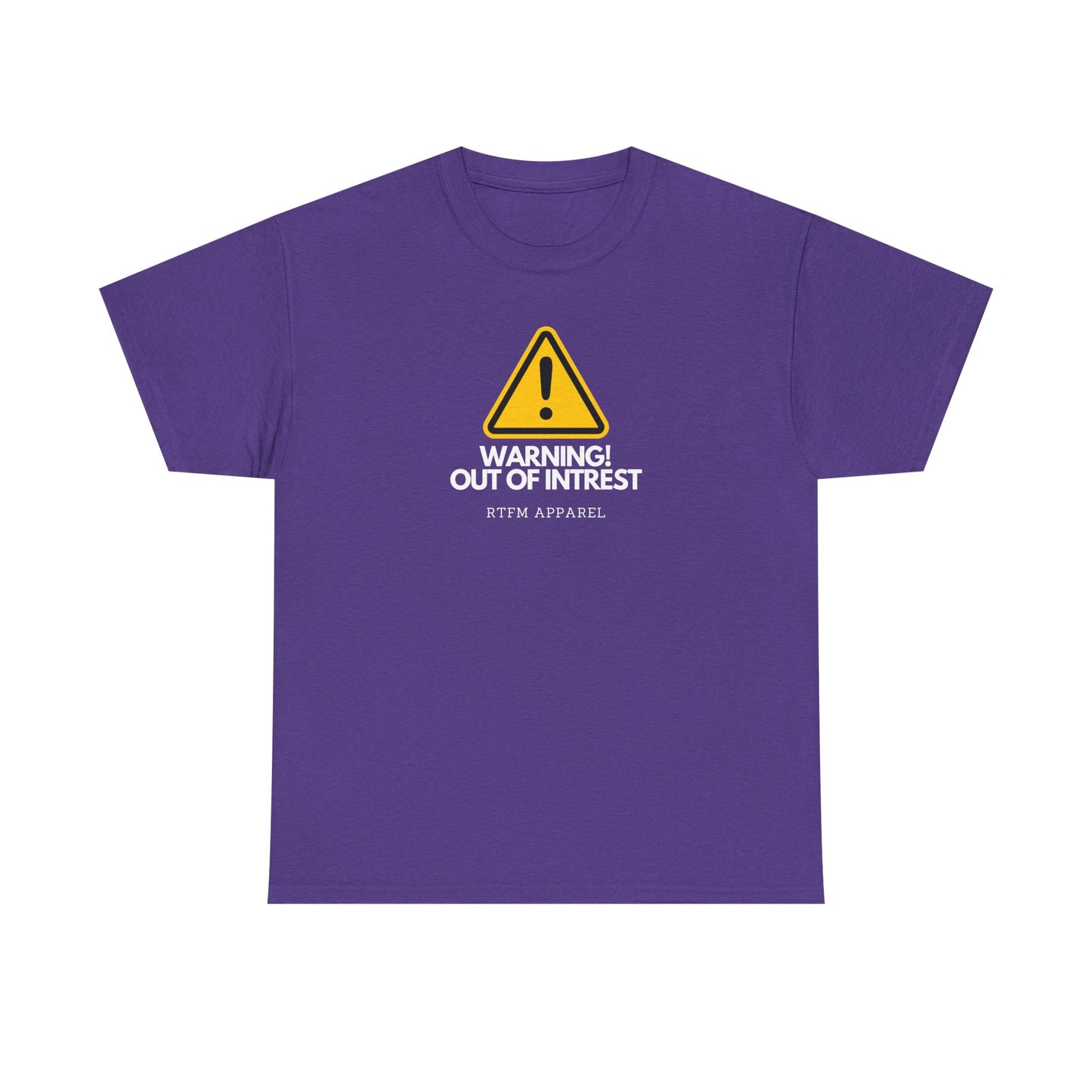 Warning Out Of Interest Funny Tech Humor IT Geek Tshirt For Developers