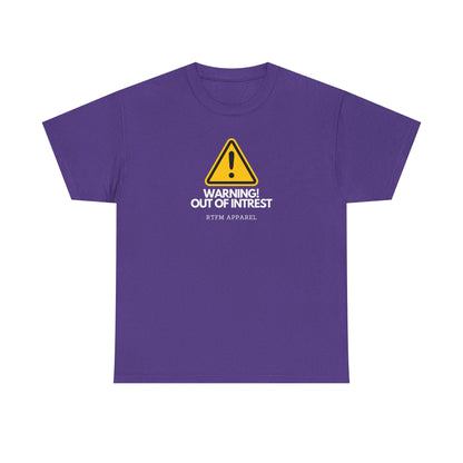 Warning Out Of Interest Funny Tech Humor IT Geek Tshirt For Developers