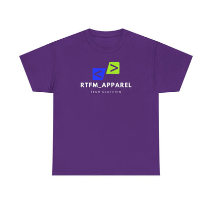 RTFM Apparel Logo Tee – Clean, Bold, Techwear Statement