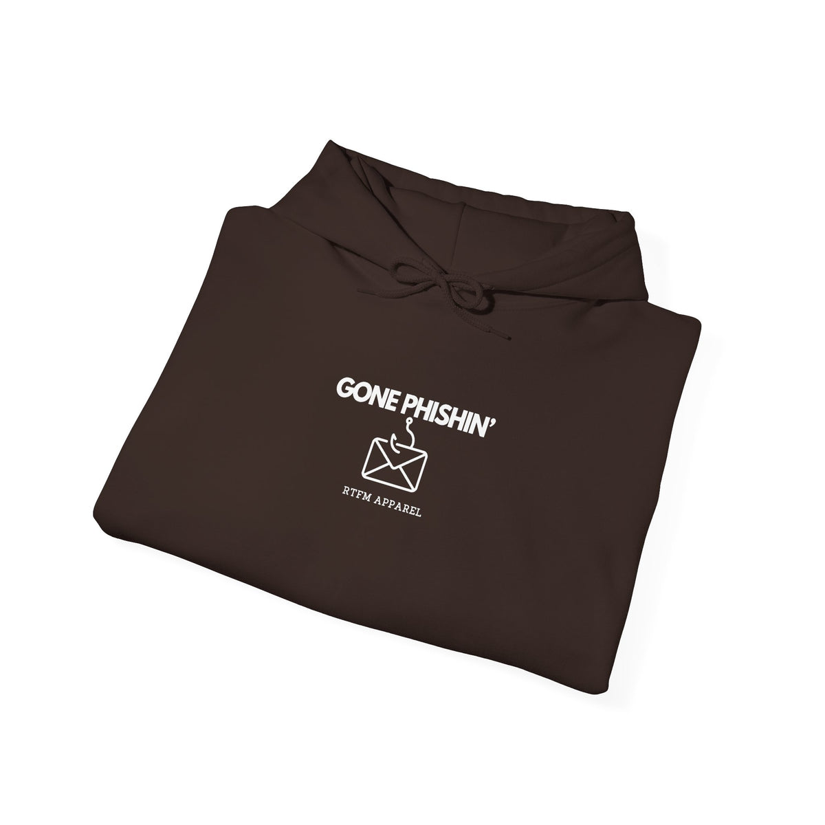 Gone Phishin' Cybersecurity Hoodie With Tech Humor — Hoodie