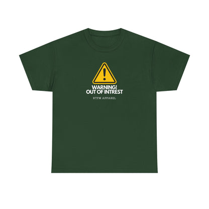 Warning Out Of Interest Funny Tech Humor IT Geek Tshirt For Developers