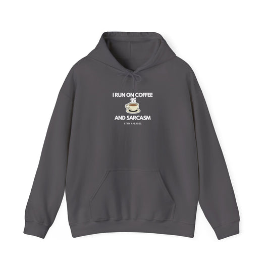 I Run On Coffee And Sarcasm — Developer Hoodie