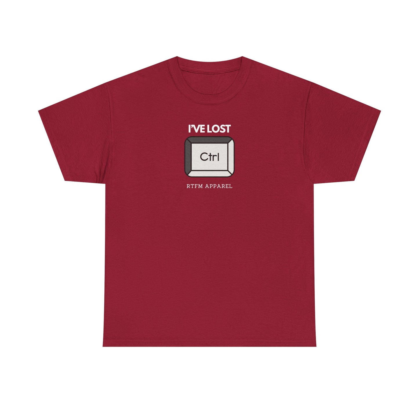 I've Lost Ctrl T-Shirt - Funny Tech, IT, Sysadmin, Geek Humor 2025