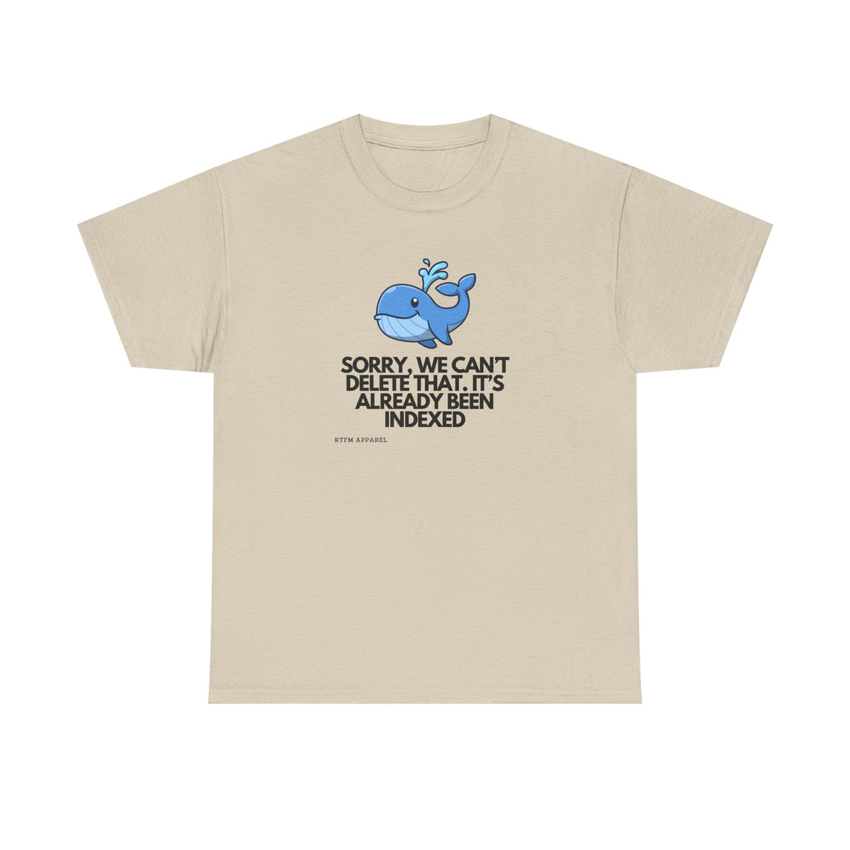 Happy Whale Splash Tech Humor — Cloud Engineer Tee