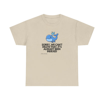 Happy Whale Splash Tech Humor — Cloud Engineer Tee