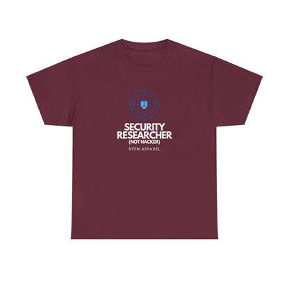 Security Researcher Not Hacker Bug RTFM Apparel Cybersecurity