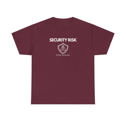 Security Risk - RTFM Apparel - Tech Humor - Cybersecurity, IT, Sysadmin