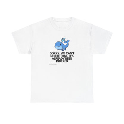 Happy Whale Splash Tech Humor — Cloud Engineer Tee