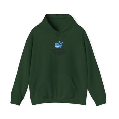 Playful Whale Tech Hoodie - DevOps, Docker, Cloud Fun