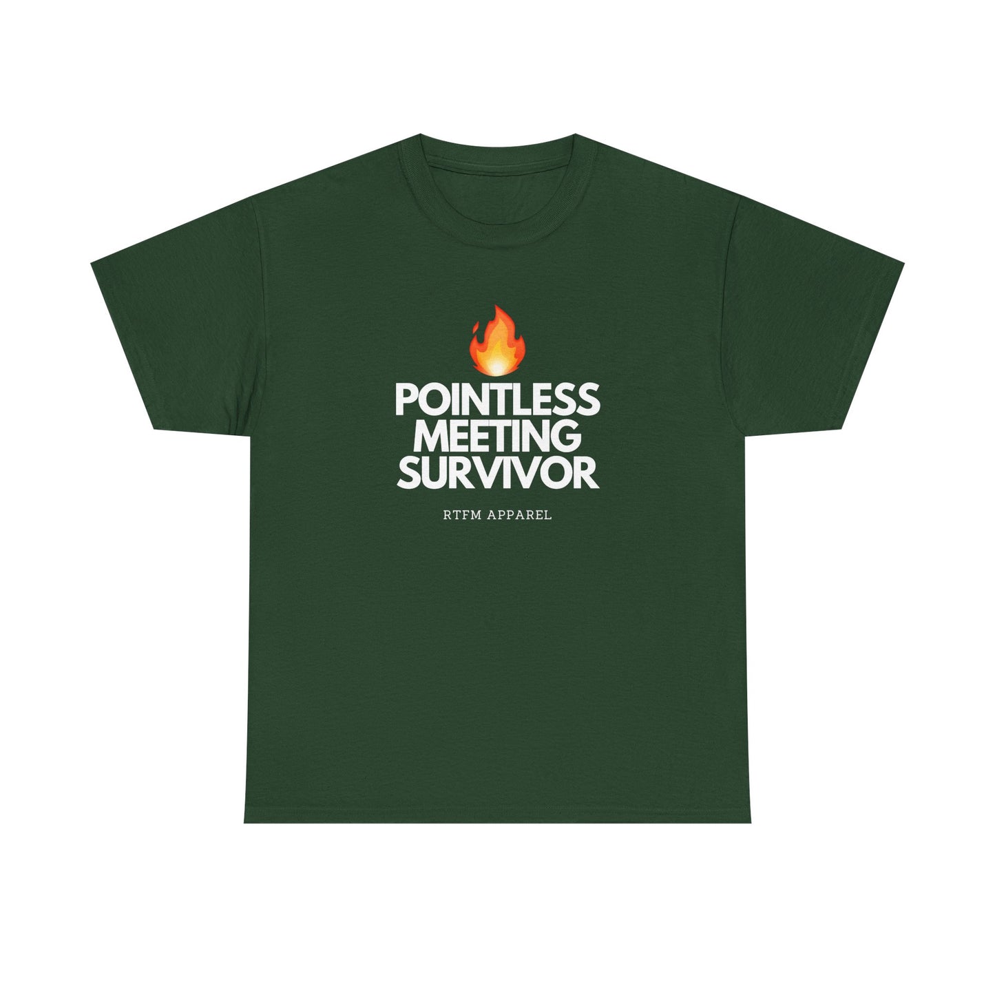 Pointless Meeting Survivor - RTFM, Sysadmin, IT Professional, Tech Humor, Funny Gift