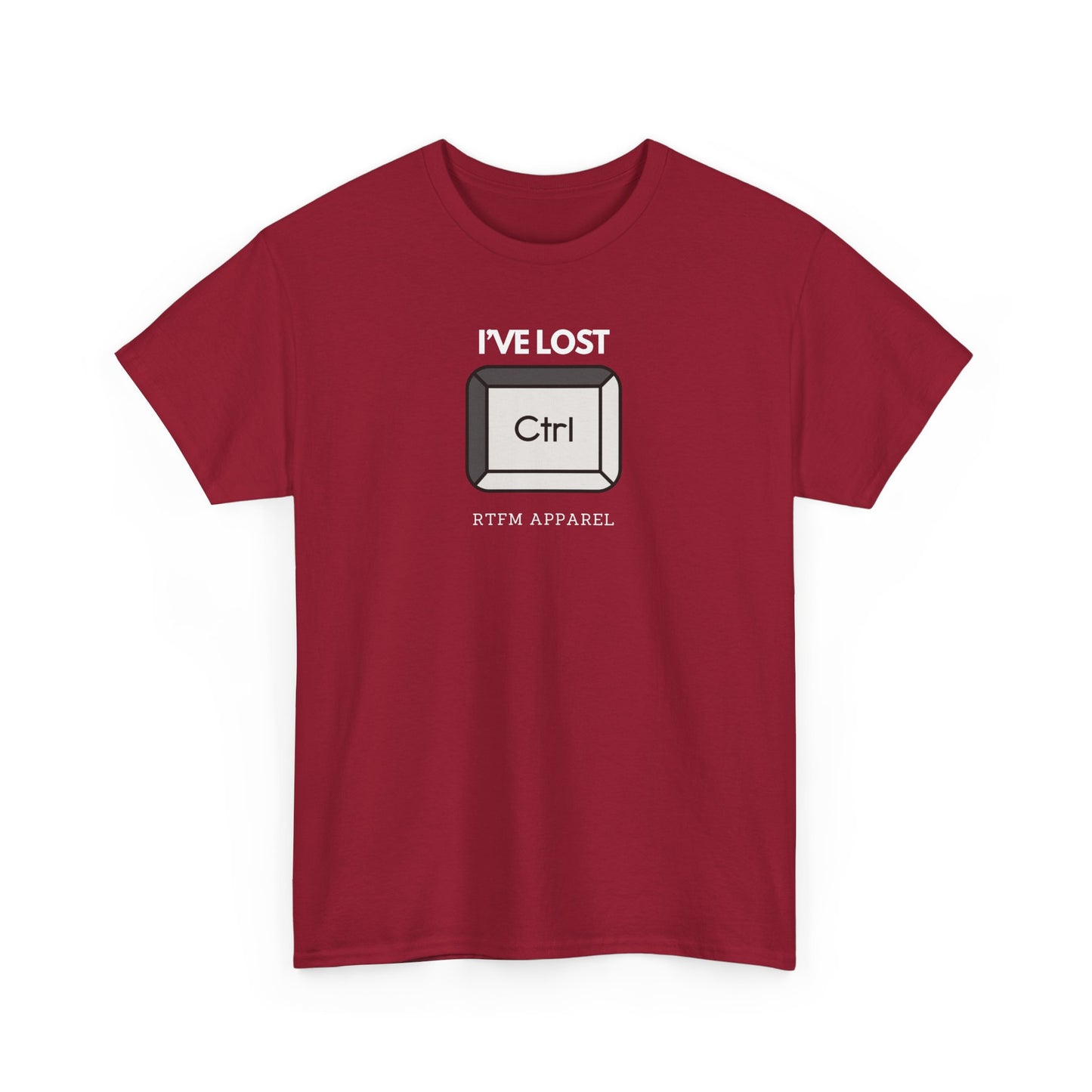 I've Lost Ctrl T-Shirt - Funny Tech, IT, Sysadmin, Geek Humor 2025