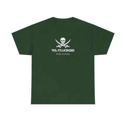 Yes, It's Licensed - RTFM Apparel Skull Humor Tech Geek