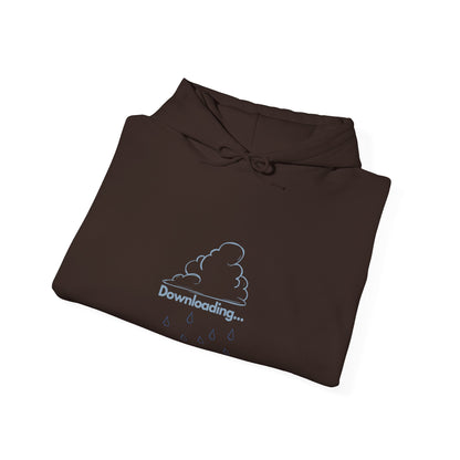 Downloading Cloud Hoodie - Geek Tech Humor IT Professionals