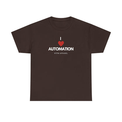 I Love Automation - RTFM Apparel, DevOps Engineer, Tech Humor, IT Professional Gift