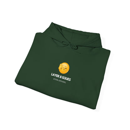 Layer 8 Issues Hoodie - RTFM Apparel, Geek Humor, IT, Techie, Network, Cybersecurity
