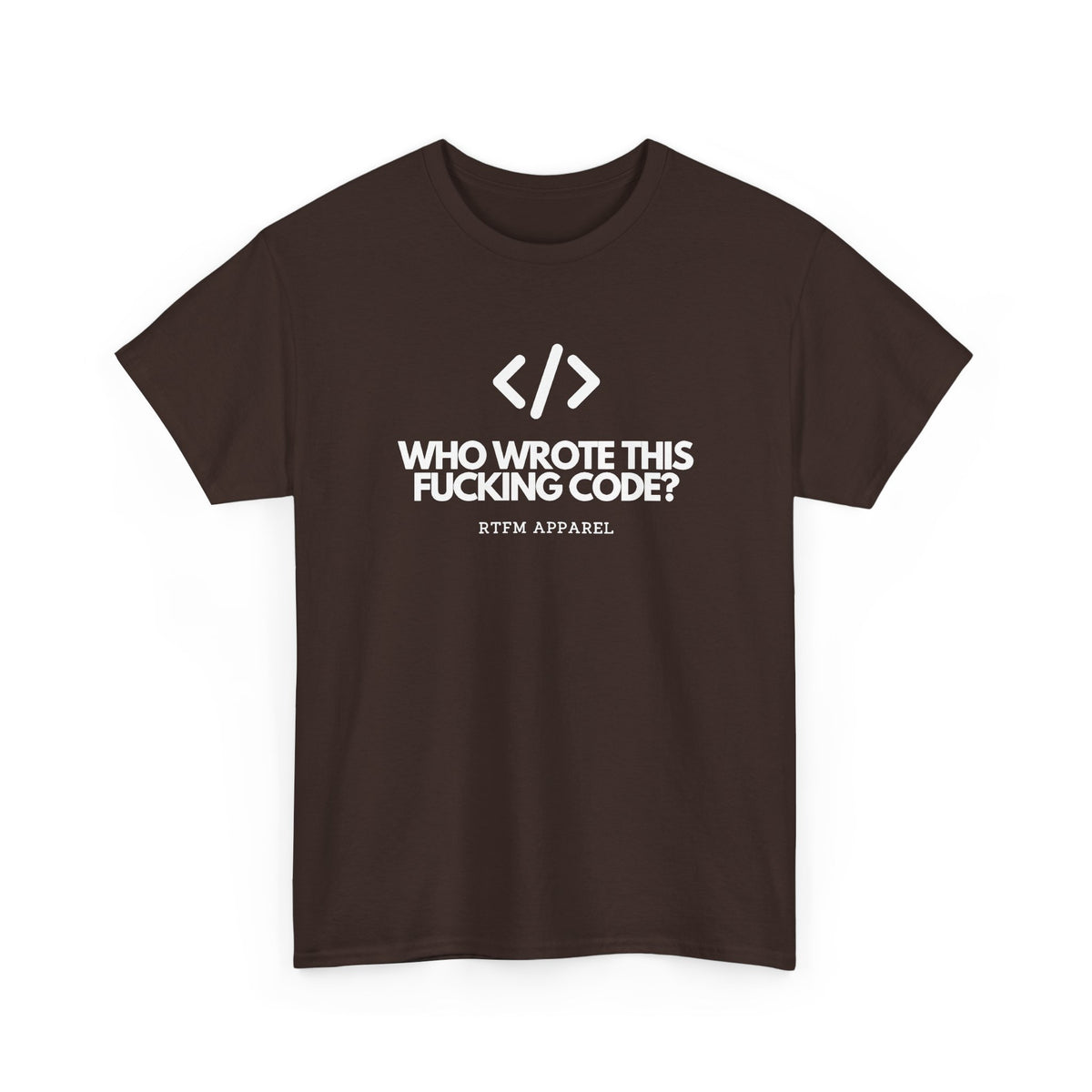 Who Wrote This Code? — Developer Tee