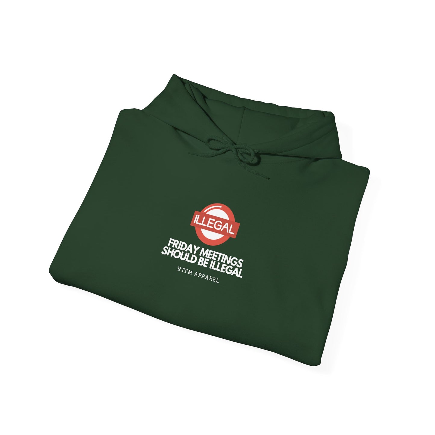 Funny Friday Meetings Should Be Illegal Hoodie for IT, Office, Geek, Programmer