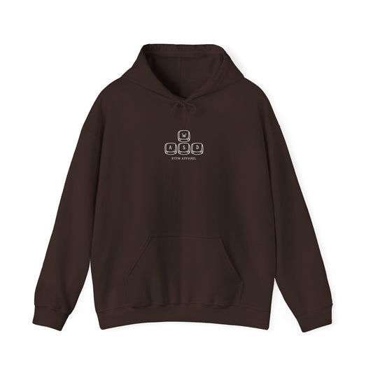 WASD Gaming Keyboard RTFM Apparel Hoodie For Gamers And Tech Lovers