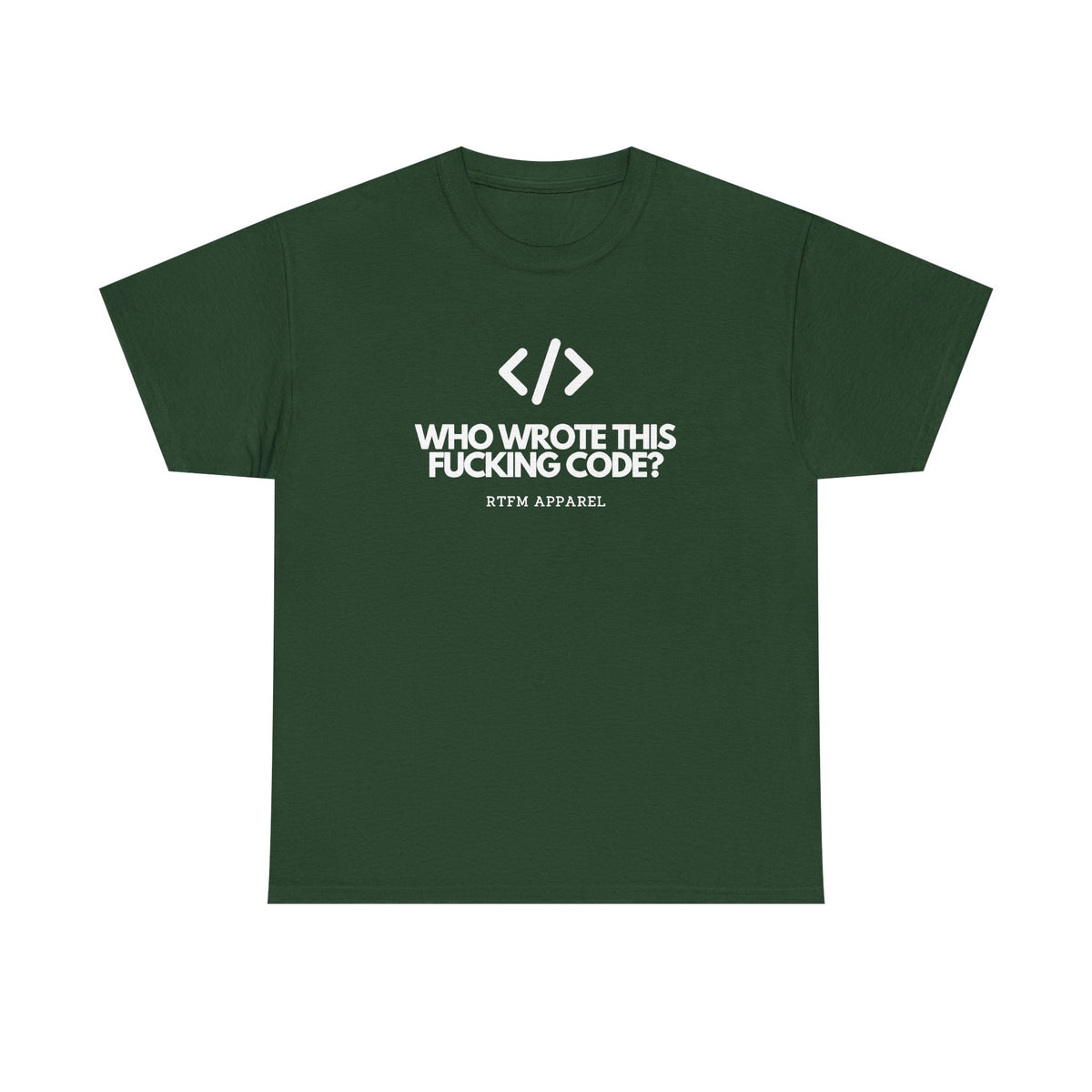 Who Wrote This Code? — Developer Tee